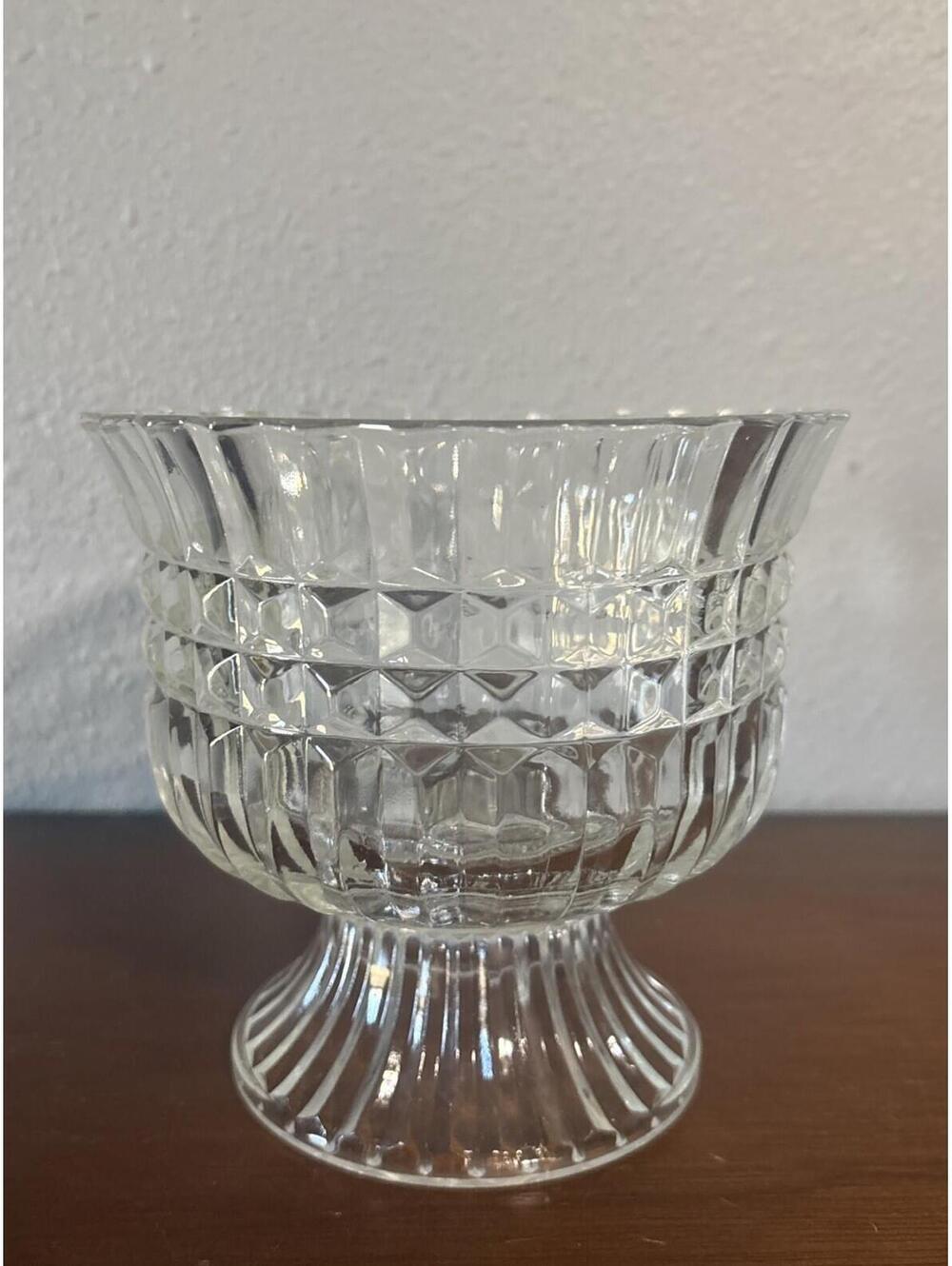 Vintage FTD Glass Pedestal 1986